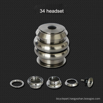 Titanium bike headset 34 44 tapered bike parts